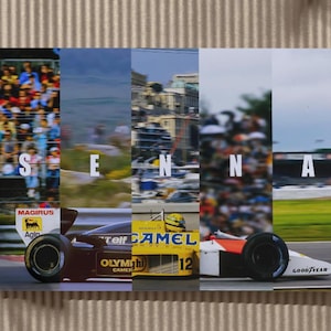 Ayrton Senna Poster | F1 Poster