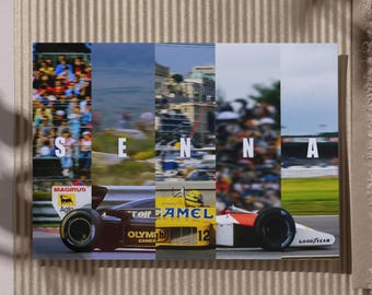 Ayrton Senna Poster | F1 Poster