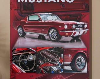 Ford Mustang '65 Poster | Car Poster