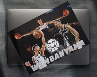 Victor Wembanyama Digital Print | NBA Poster