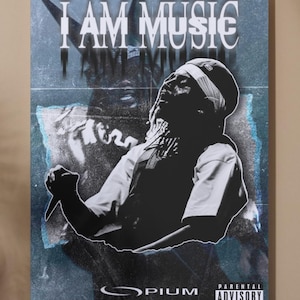 Póster musical de Playboi Carti / Póster de hip-hop