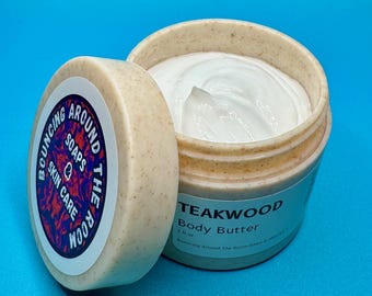 Handmade Scented Body Butter: Teakwood, Love Potion, Cluster B