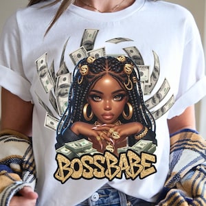 Black Girl With Money Png ,   Hustler girls Png ,  Boss Babe Png,  Money Png ,stack of money png, dollar bill  png, Sublimation Design