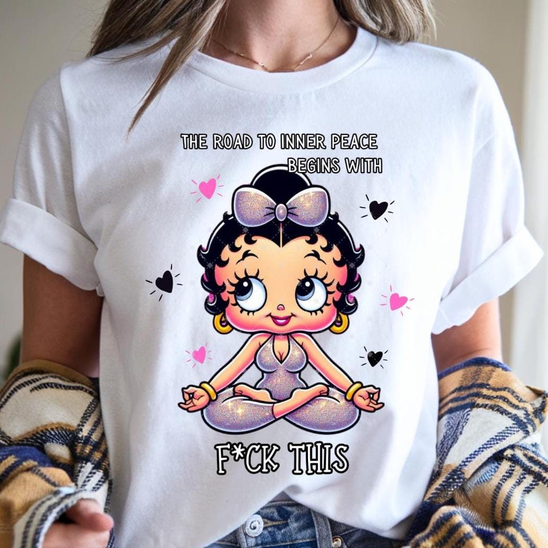 Betty Boop Png, Girl Png, Cute Png, Sublimation Design, Sarcastic ...