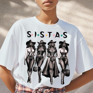 Sistas png,Black girl png,Afro sisters art,Sisterhood clipart,Girl power png,Friends illustration,Black fashion art,Womens day Sublimation
