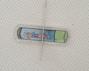 Lip Balm Glitter Magnetic Needle Minder