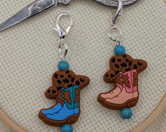 Boot Scoot Scissor Charm – Accessory for Embroidery Scissors - You Choose