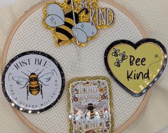 Bee Kind Magnetic Needle Minder - You Choose