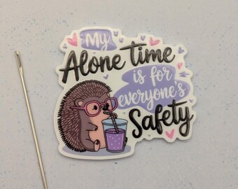 Hedgie Alone Time Needle Minder