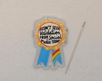 Positive Affirmation Needle Minder