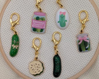 In a Pickle Sewing Scissor Fob - You Choose
