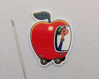 We've Got a Fast Car Children's Book Needle Minder