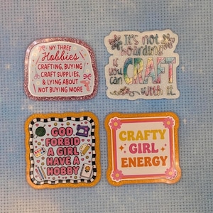 Crafting Hobby Themed Needle Minder - You Choose