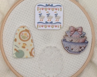 Grand Millennial Vintage Inspired Magnetic Needle Minder - You Choose