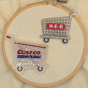 Shopping Cart Buggy Magnetic Needle Minder - You Choose