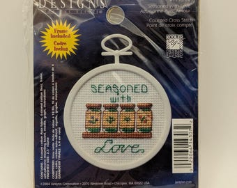 Vintage Seasoned with Love Counted Cross Stitch Kit | Designs for the Needle 1143-07