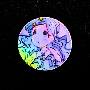 Mermaid Melody Hanon Magical Girl Shoujo Anime Sticker