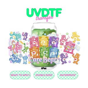 UV 942 | UVDTF Cup wrap | Ready to apply | High Quality | Double Sided | Easy application | Cup Transfer | Waterproof image 3