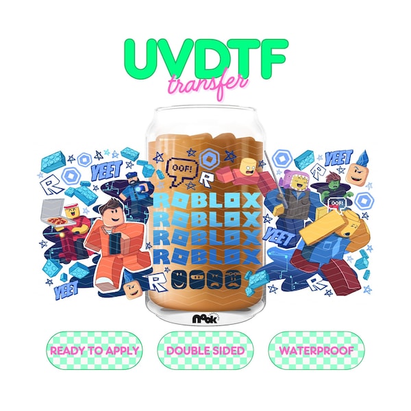 Envoltura para vasos UV 786 / UVDTF / Lista para aplicar / Alta calidad / Doble cara / Fácil aplicación / Transferencia para vasos / Resistente al agua