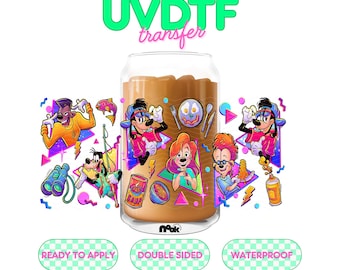 UV 265 | UVDTF Cup Wrap 16oz | Ready to apply | High Quality | Double Sided | Easy application | Printed In House | DIY Tumbler Transfer