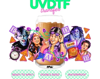 UV 1516 | UVDTF Cup wrap | Ready to apply | High Quality | Double Sided | Easy application | Cup Transfer | Waterproof