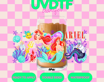 UV 275 | UVDTF Cup Wrap 16oz | Ready to apply | High Quality | Double Sided | Easy application | Printed In House | DIY Tumbler Transfer