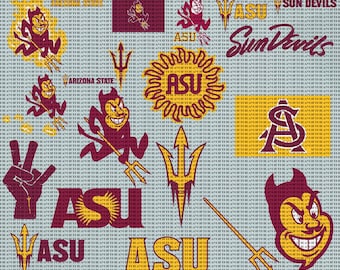 Arizona State College SVG, High Quality digital file, Sun Devils SVG, Athletics, Football, University, Basketball, Instant Download.