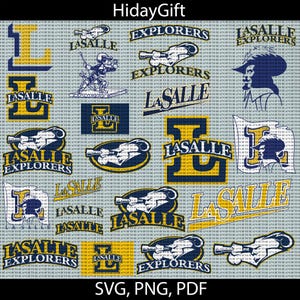LaSalle College SVG, High Quality Digital File, Explorers SVG, Athletics, Football, University, Basketball, Instant Download.