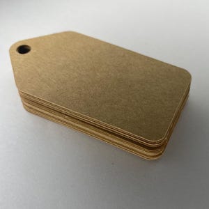 Etiquettes vierges | Étiquettes-cadeaux | Étiquettes de prix | Anniversaire | Tags pour les fêtes | Étiquettes en papier kraft