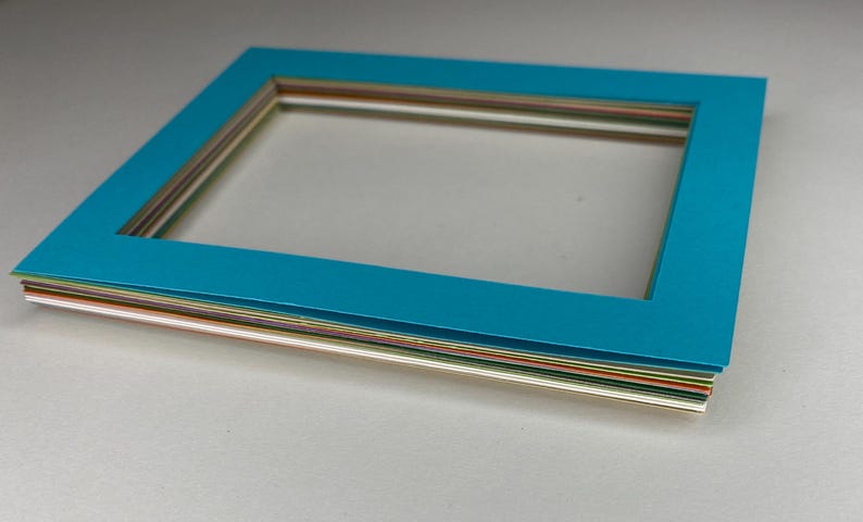 25 Cardstock Frames Variety of Colors | Scrapbooking | Junk Journal ...