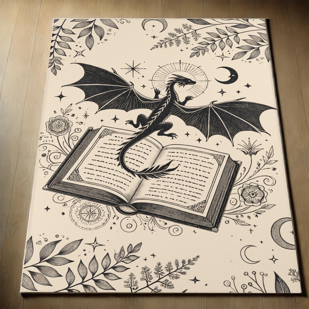 Stormfire Dragon Area Rug NCU0DQQ065