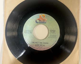Kenny Nolan: I Like Dreamin'/Time Ain't Time Enough - 45 RPM