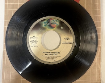 POINTER SISTERS He's So Shy/Movin op 45 7" vinyl