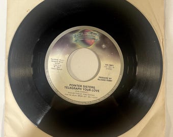 Pointer Sisters Telegraph Your Love / Neutron Dance 45 vinyl