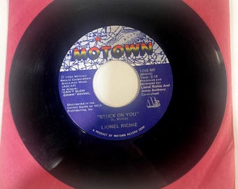 Lionel Richie 1982 My Love / Round and Round Vinyl 45 Record