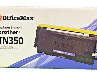 Office Max Compatible Brother TN350 Black Laser Toner Cartridge