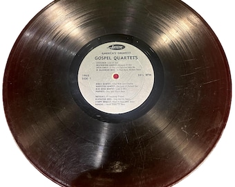 America's Greatest Gospel Quartets: Golden Gospel Favorites LP 1969 QCA Records
