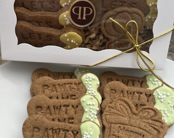 Homemade Birthday Custom Gluten Free Peanut Butter Dog Treats
