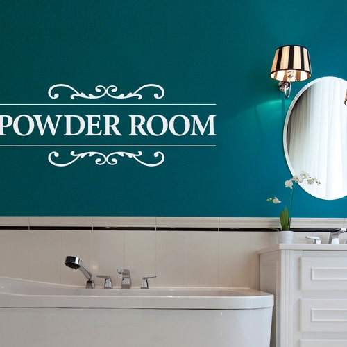 Bath Definition Wall Decal Restroom Decor Bathroom Vinyl Etsy