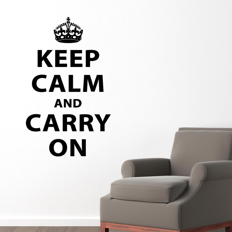 Keep Calm Decals - Etsy