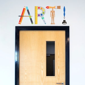 Art Decal | Art Teacher Decor | Classroom Wall Sticker