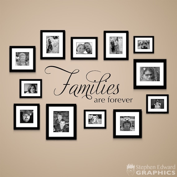 Crystal Art Gallery Family Black Wall Hanging Decorative Collage Picture  Frame - 17.5 x 22