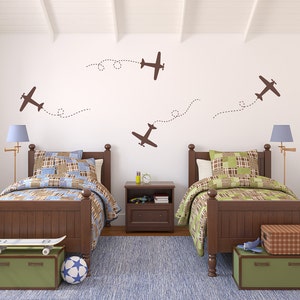 Airplane Decal | Nursery Decor | Plane Decal | Boys Room Decal | Multiple Sizes