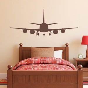 Flugzeug Junge Schlafzimmer Aufkleber | Flugzeug-Wand-Dekor | Flugzeug Sticker