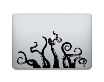 Octopus Tentacles Macbook Decal - Octopus Laptop Decal - Laptop Sticker