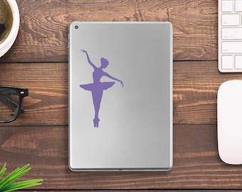 Ballerina Laptop Sticker | Girl Laptop Decoration | Laptop Accessory