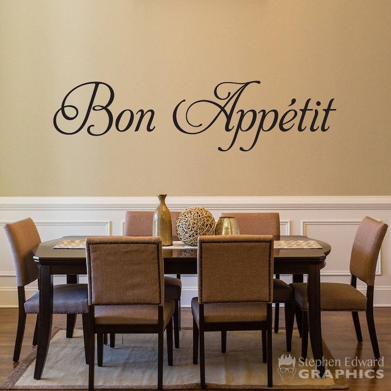 Bon Appétit Poster kitchen decor print | Poster Store US