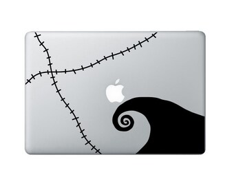 Alptraum Macbook Decal - Alptraum Laptop Aufkleber - genäht Decal