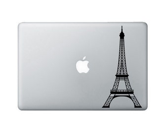 Eiffel Tower Laptop Decal | French Macbook decal | Eiffel Tower Laptop Sticker