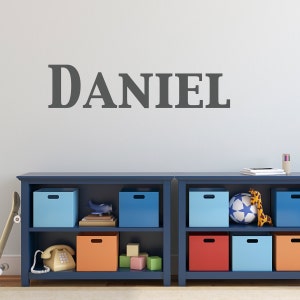 Name Wall Vinyl | Boy Name Decal | Custom Name Wall Sticker